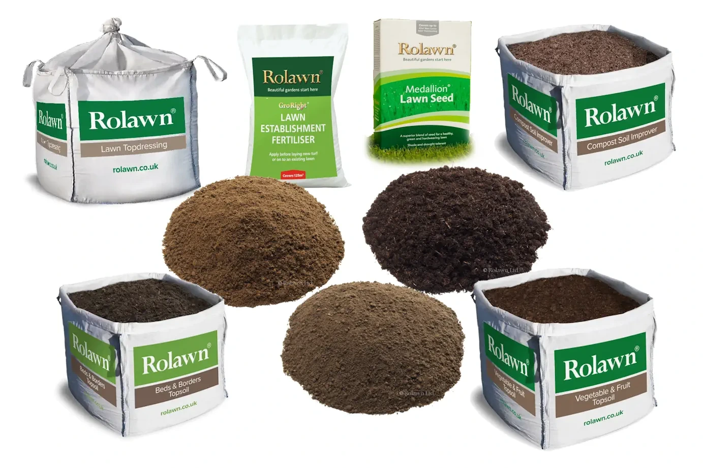 Topsoil and soil improver products